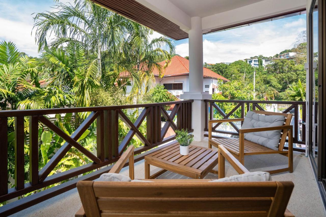 Villa Amaya, 2 Story Tropical Oasis With Green Hills View & Pool, Kamala Beach Exteriör bild
