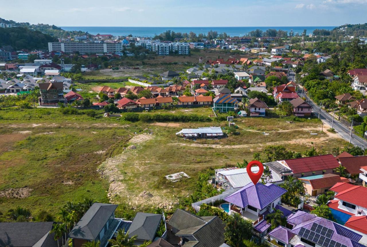Villa Amaya, 2 Story Tropical Oasis With Green Hills View & Pool, Kamala Beach Exteriör bild