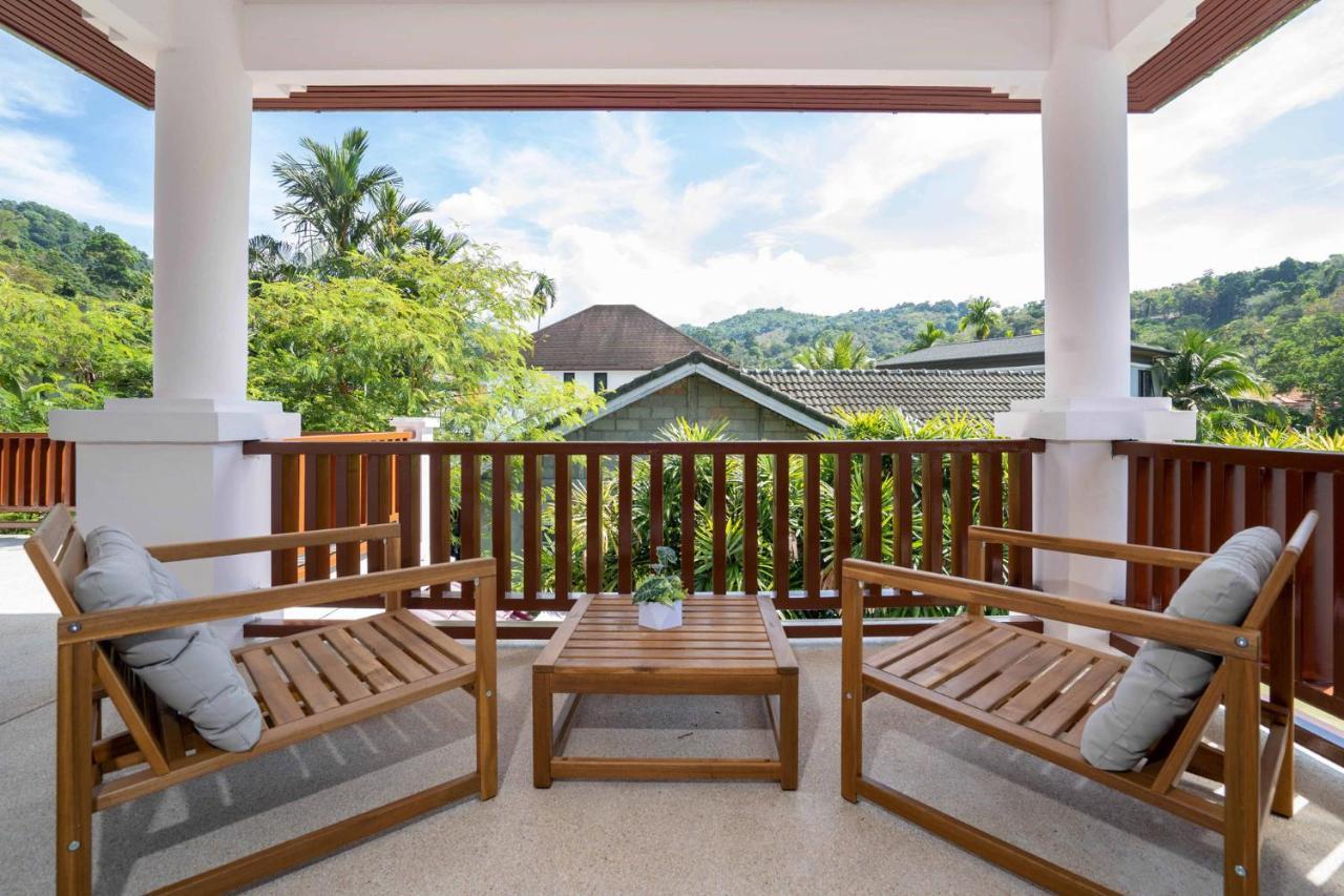 Villa Amaya, 2 Story Tropical Oasis With Green Hills View & Pool, Kamala Beach Exteriör bild