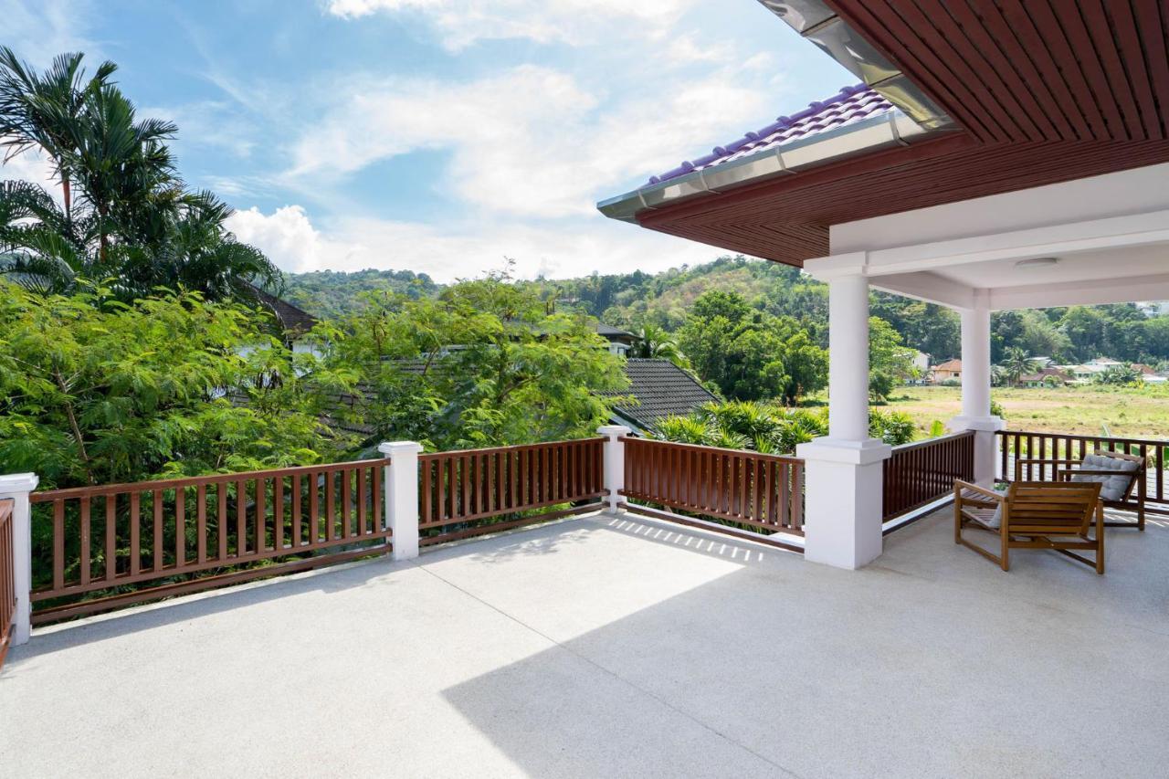 Villa Amaya, 2 Story Tropical Oasis With Green Hills View & Pool, Kamala Beach Exteriör bild