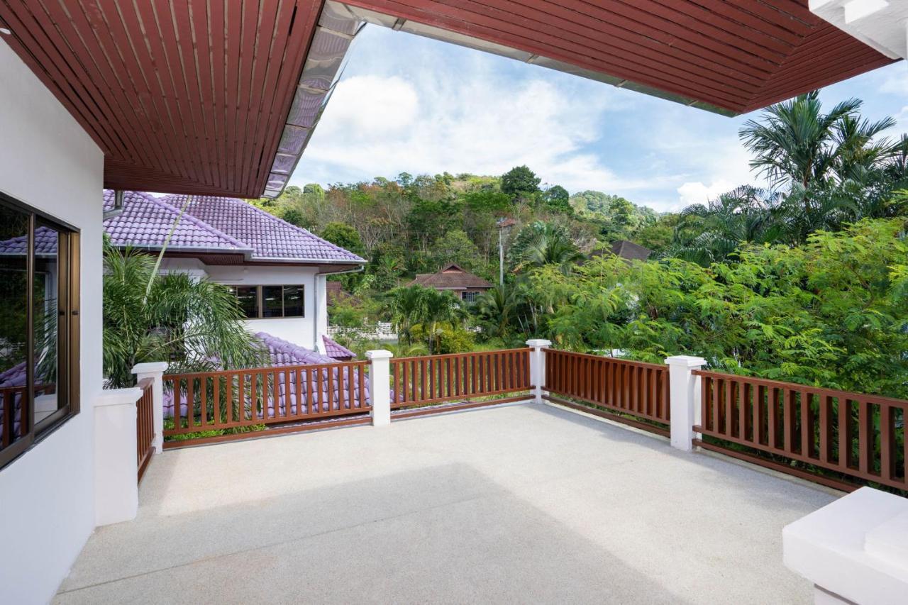 Villa Amaya, 2 Story Tropical Oasis With Green Hills View & Pool, Kamala Beach Exteriör bild